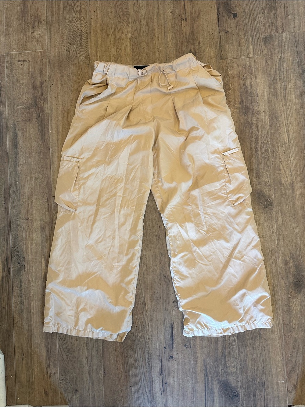 Jolie & Joy Beige / Tan Parachute Pants
